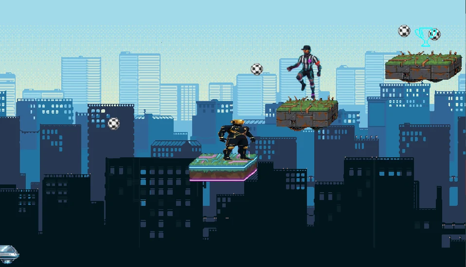 Cyber Striker oyun ekranı